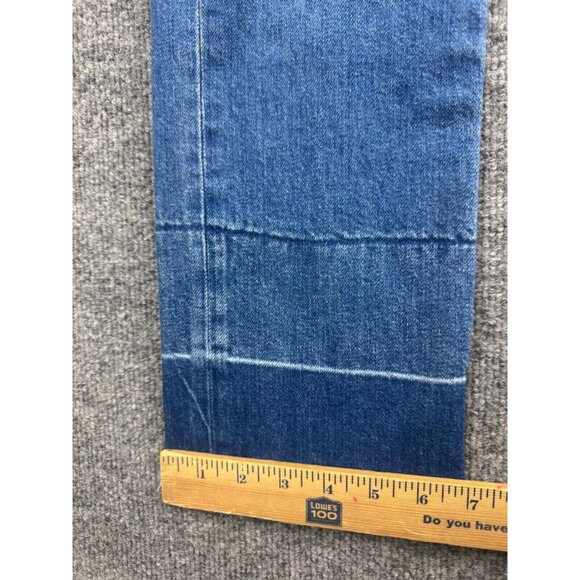 Closed Glow Jeans Women's 25 Blue Denim Made in Italy Ankle Raw Hem Hi Rise - Picture 6 of 13